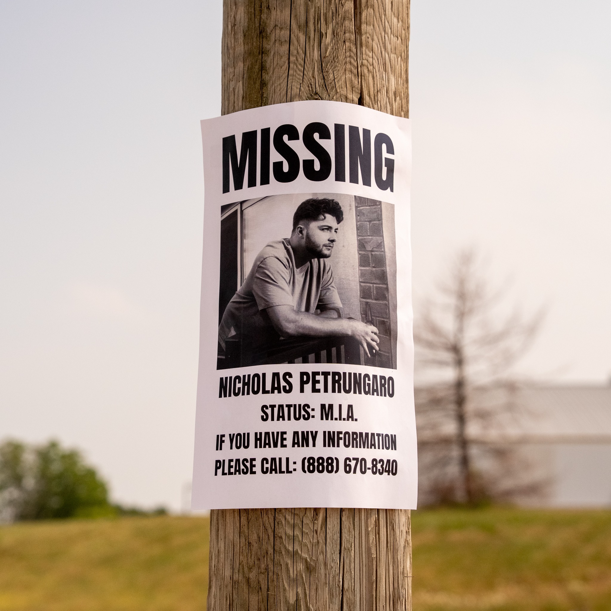 Nicholas Petrungaro featured on the M.I.A. missing-poster single cover